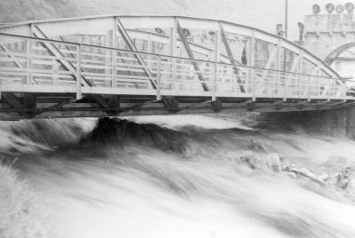 1948 - Alluvione.
Riale Sementina, 19.06.1948 - ore 19.00. (#540)