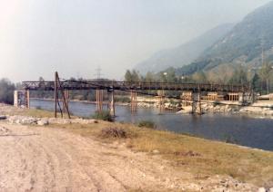 Ottobre 1971.
Ponte vecchio allo stradonino. (#732)