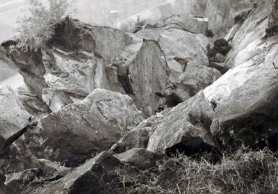Cava di Progero, scoscendimento, gennaio 1944. (#940)